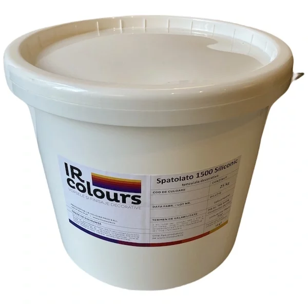 Tencuiala decorativa siliconica 1.5 mm bob IR Colours Spatolato N022 25 kg